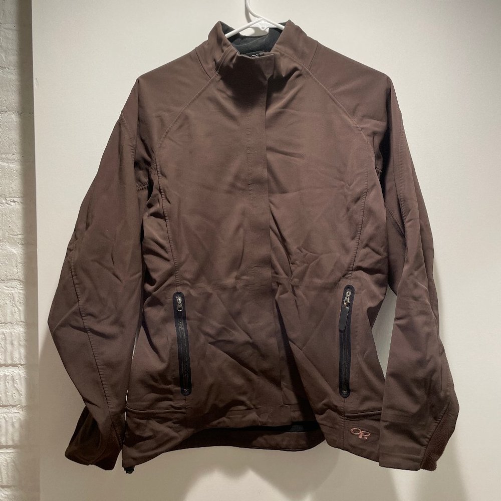 Outdoor Research Women's Softshell Large brown